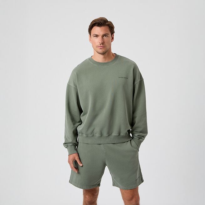 Oversized Sweatshirt Grønn