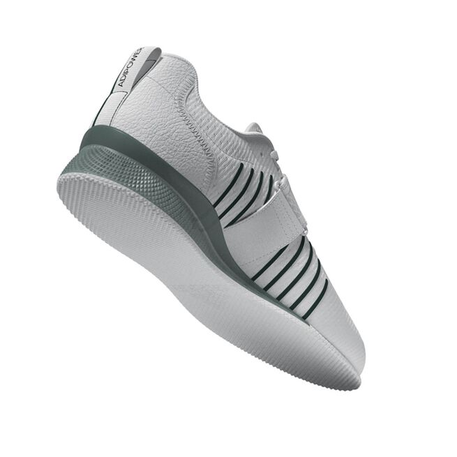 Adipower Weightlifting 3 Sko Hvit Svart/Grønn