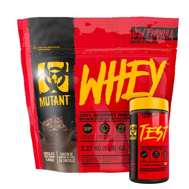 Mutant Myseprotein 2,27 kg + Mutant Test 90 kapsler