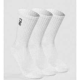 Training Socks 3-pack, White, 35-38  Training Socks 3-pack, White