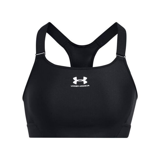 HeatGear High Sports-BH Svart