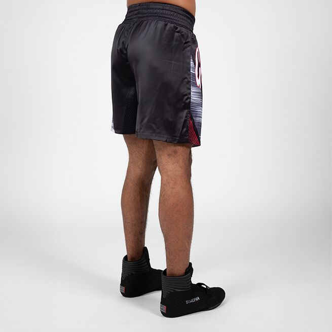 Clayton Boxershorts Svart Rød