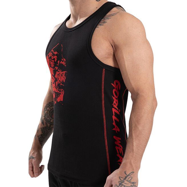 Monterey Tank Top, Black/Red