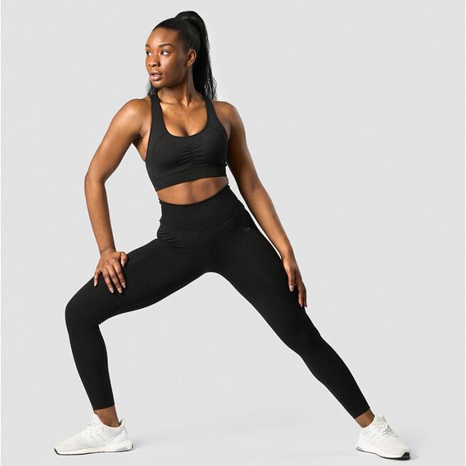 Rush Seamless Tights Svart