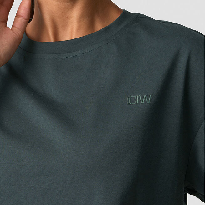 Everyday Cropped T-skjorte Grønn