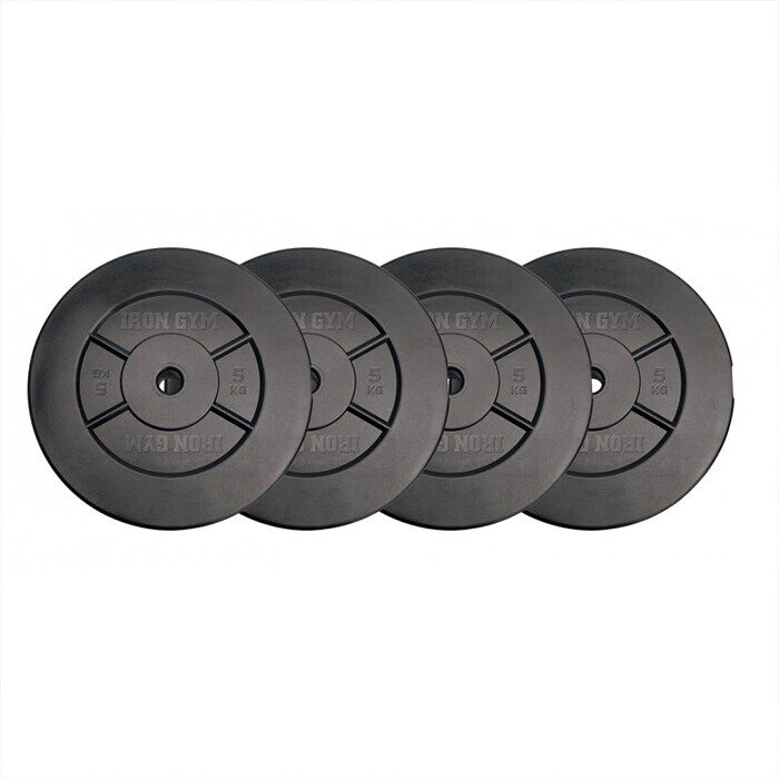 Vektskiver Pakke 20 kg 25 mm 4 x 5 kg