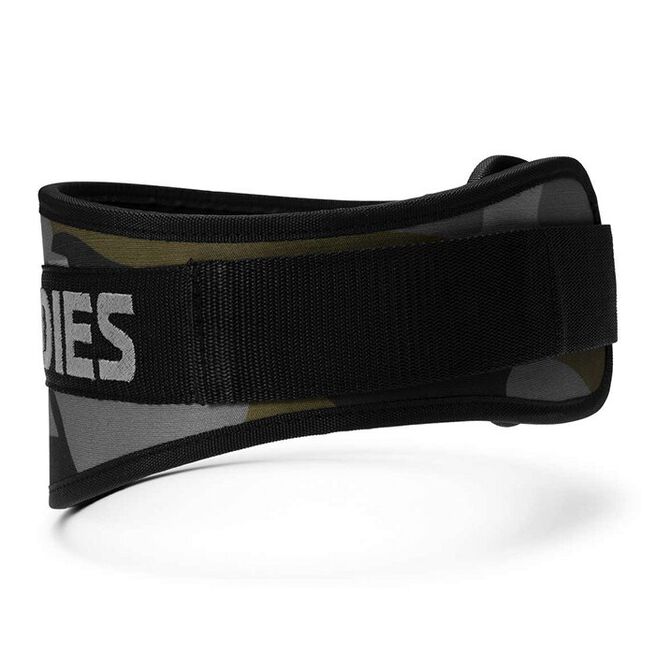 Camo Gym Belt, Dark Green Camo, XS 