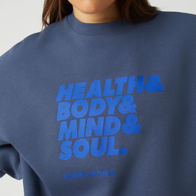 Studio Oversized Genser Blå