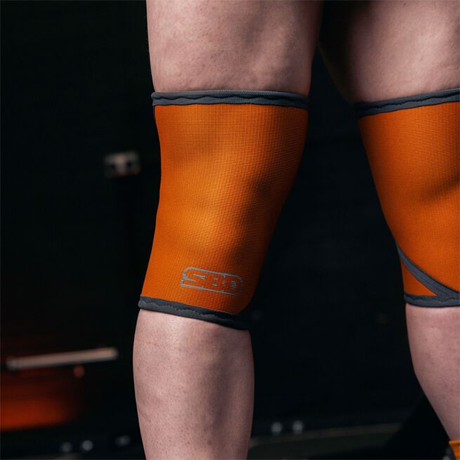 Forge Weightlifting Knee Sleeves Orange