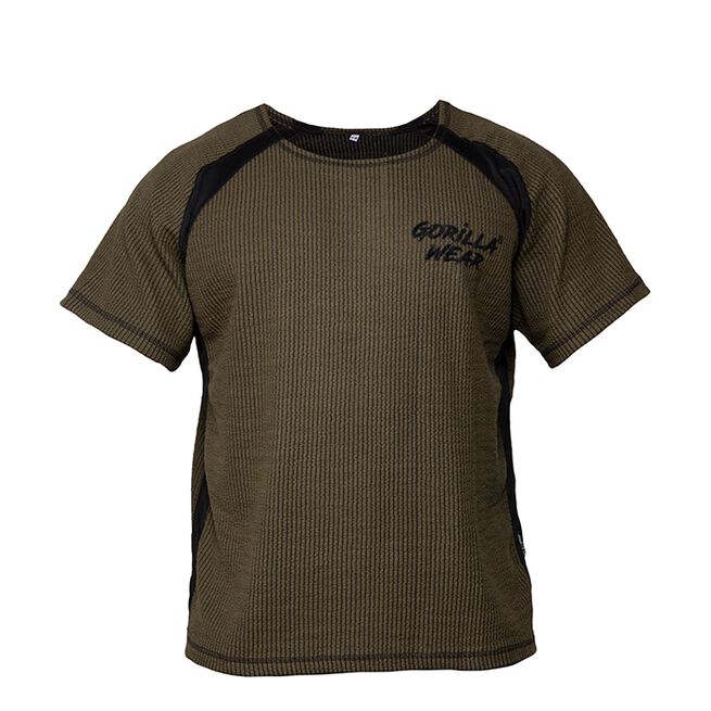 Augustine Old School Work Out Top, Army Green