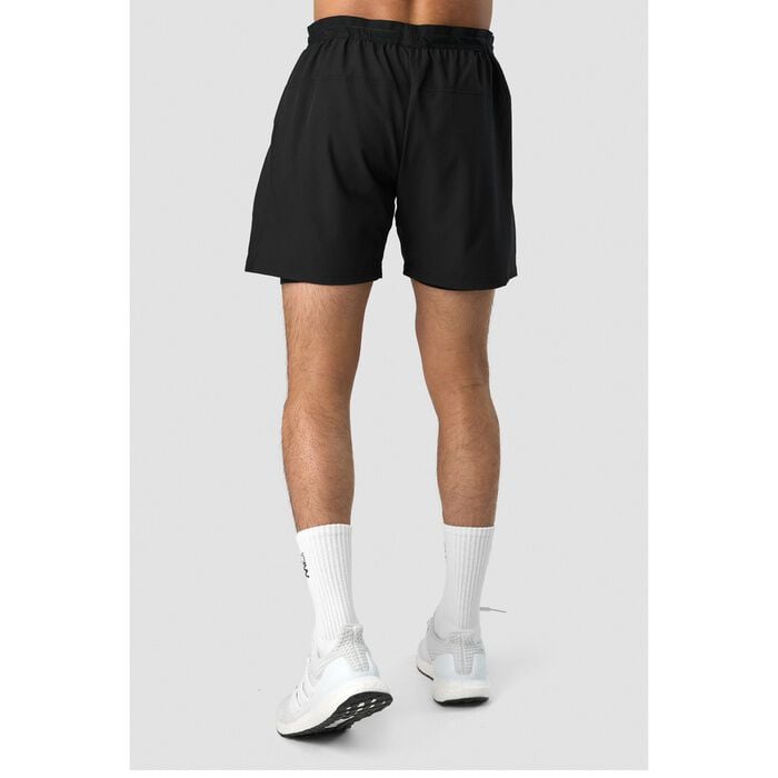 Workout Shorts Svart