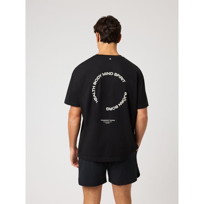 Borg Gym Oversized T-skjorte Svart