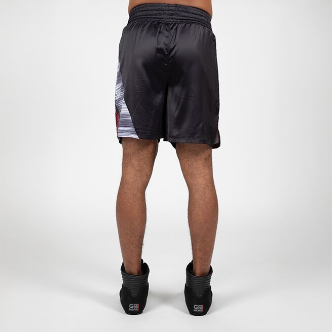 Clayton Boxershorts Svart Rød