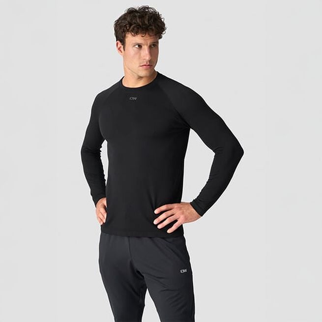 Stride Seamless Langermet Svart