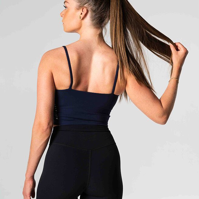 Relode Core Crop Top, Navy Blue
