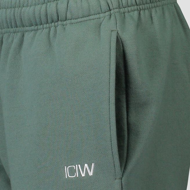 ICANIWILL Essential Sweat Shorts Dark Sage