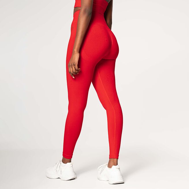 Relode Radiant Scrunch Tights, Red