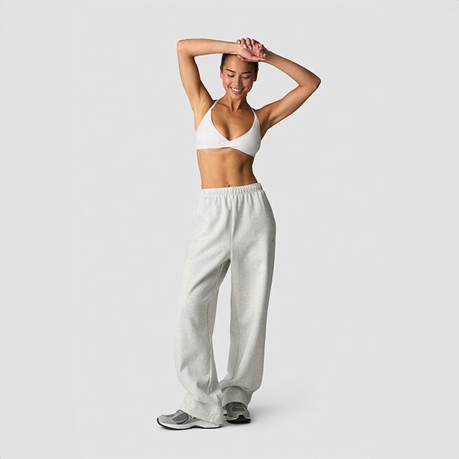 Everyday Straight Leg Sweatpants Hvit