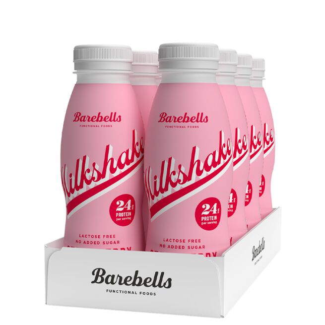 8 x Barebells Protein Milkshake, 330 ml NO Jordbær