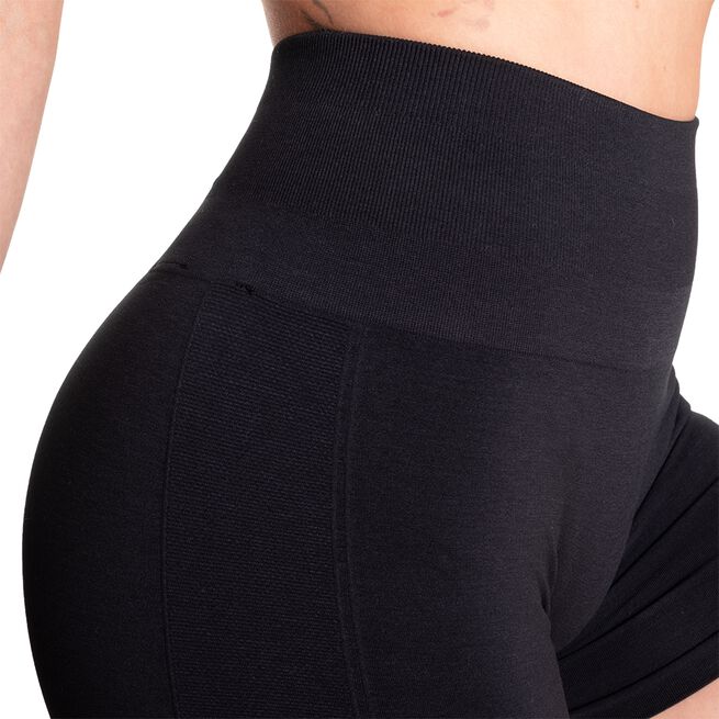 Scrunch Shorts, Black