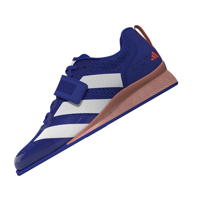 Adipower Weightlifting 3 Sko Blå Hvit/Oransje