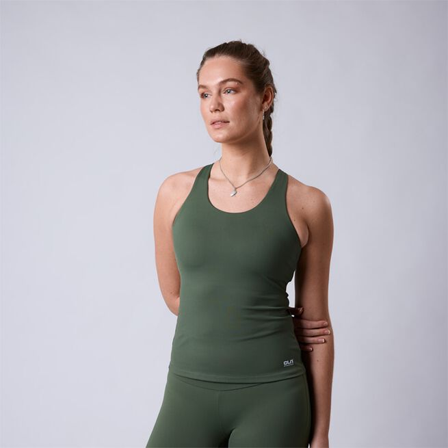 Fuse Singlet 2 in 1 Topp Grønn