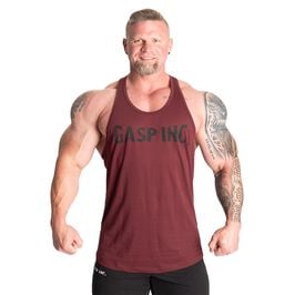Gasp Essntial T-Back, Maroon Essential T-Back Linne Mørkerød