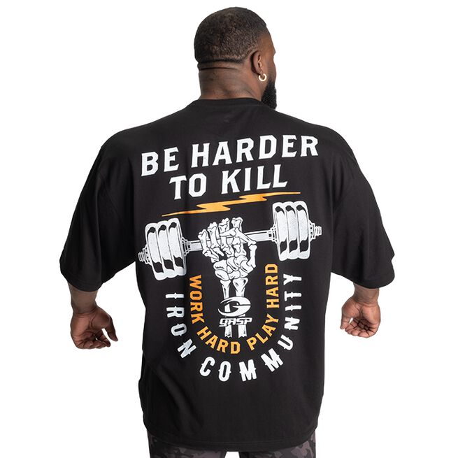 Harder To Kill Iron Tee Black