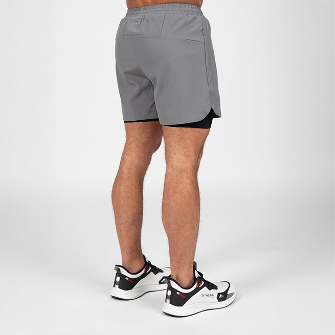 Cortez 2-In-1 Shorts Harmaa