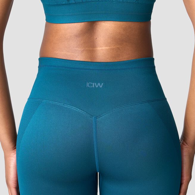 Endurance Seamless Tights Blå