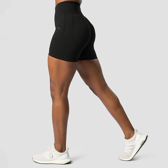 Rush Seamless Shorts Svart