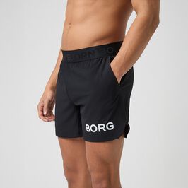 Borg Short Shorts, Black Beauty, L  Short Shorts Svart