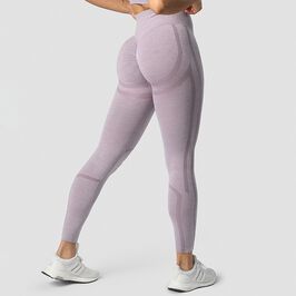 Rush Seamless Tights, Lilac Melange Rush Seamless Tights Lilla