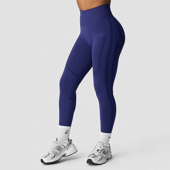 Rush Seamless Tights Mørkeblå