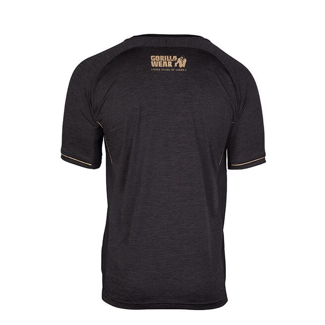 Gorilla Wear Fremont T-Shirt black gold