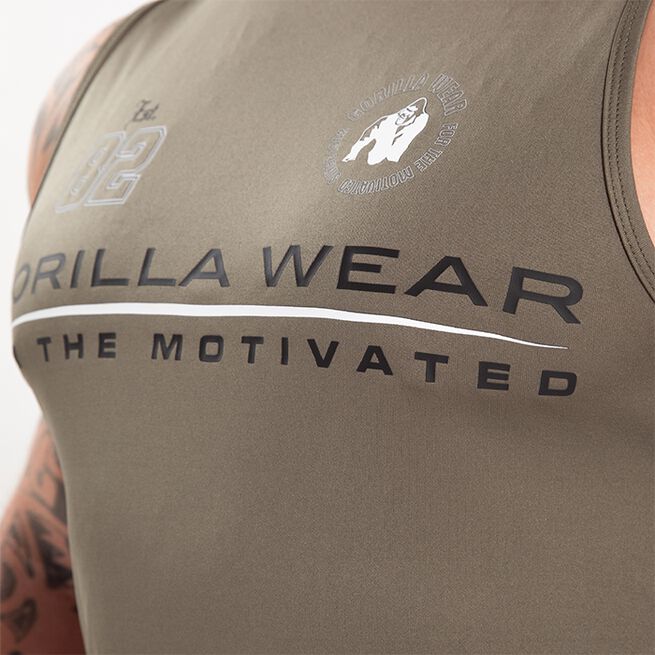 Broxton Treningssinglet Grønn