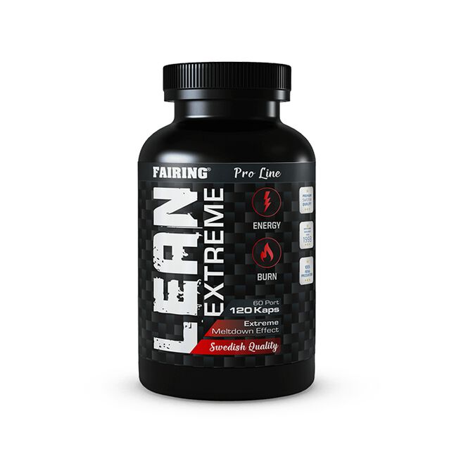 Lean Extreme Fettforbrenner 120 kapsler