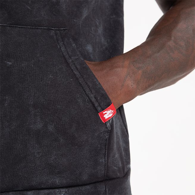 Silverdale Ermeless Hoodie Svart