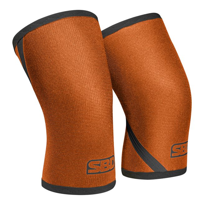 Forge Weightlifting Knee Sleeves Orange