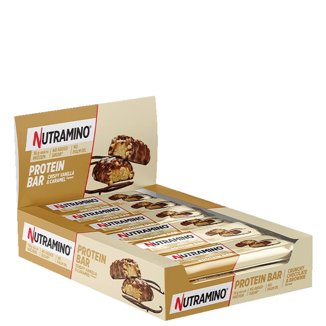 12 x ProteinBar Crispy 55 g Vanilla & Caramel
