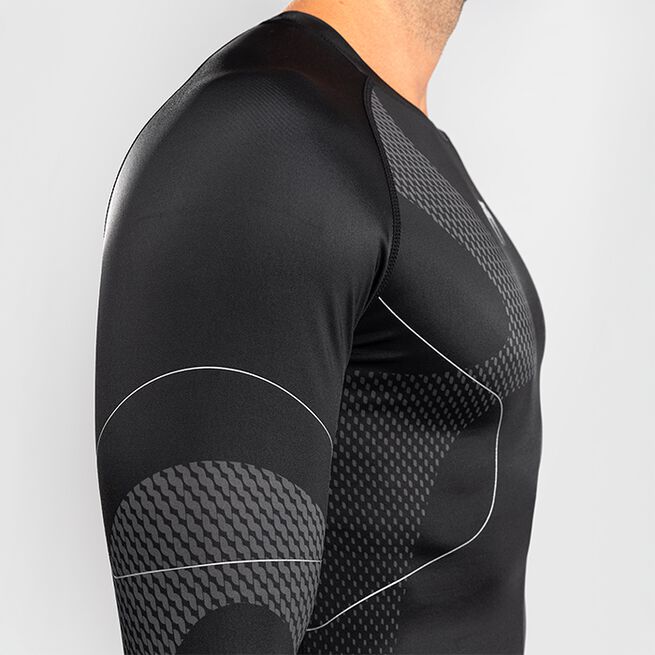 Nexus Rashguard Lang Erme Svart Sølv