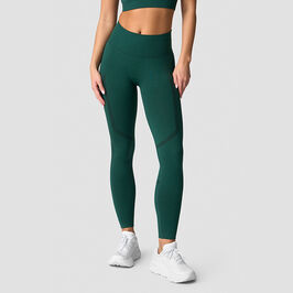 ICIW Rush Seamless Tights, Dark Green Melange Rush Seamless Tights Mørkgrønn