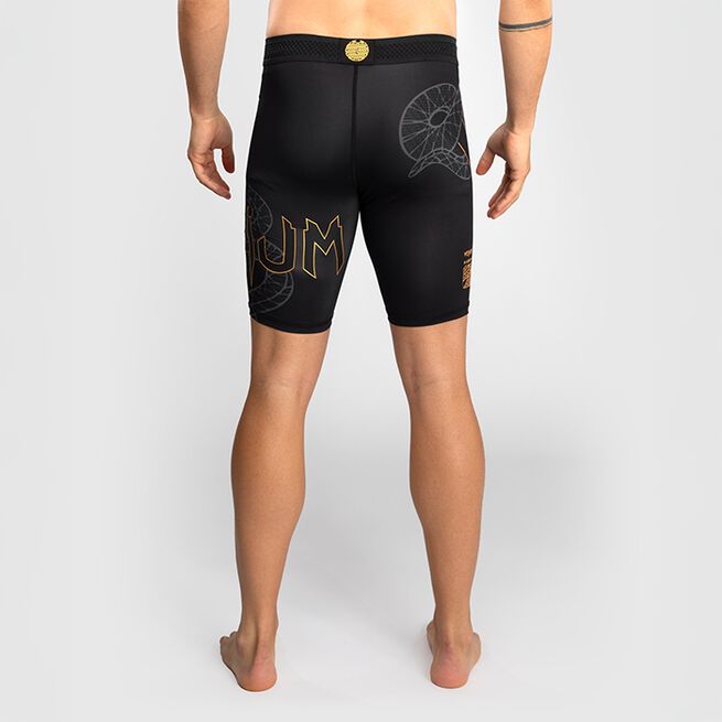 Serpenti Vale Tudo-Shorts Svart Sølv Gull
