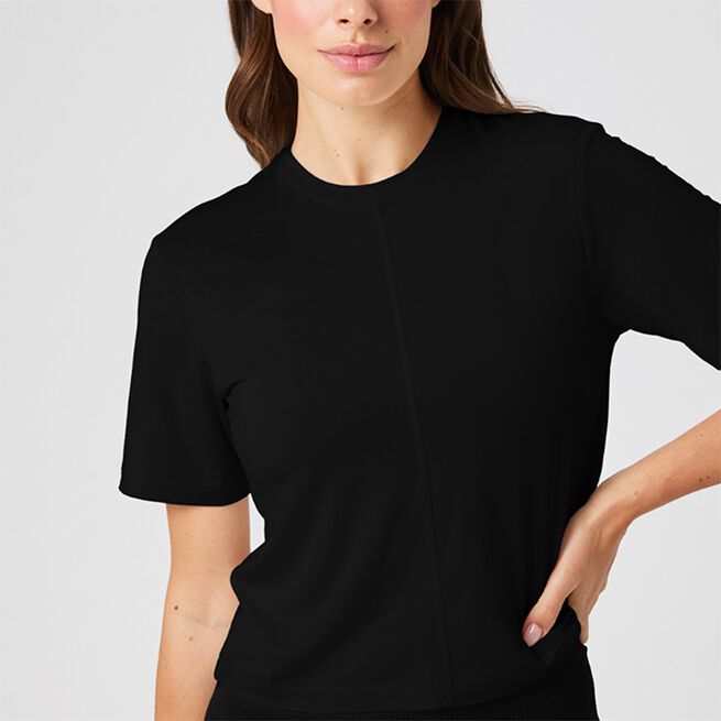 Studio Soft Cropped T-shirt Svart