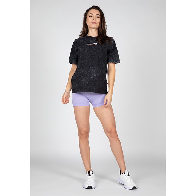 Medina Oversized T-Shirt, Washed Black