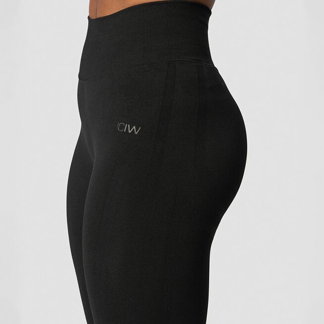 Rush Seamless Tights Svart