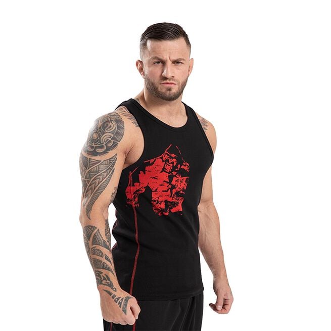 Monterey Tank Top, Black/Red
