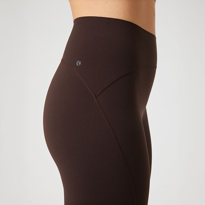 Sleek Treningstights Brun