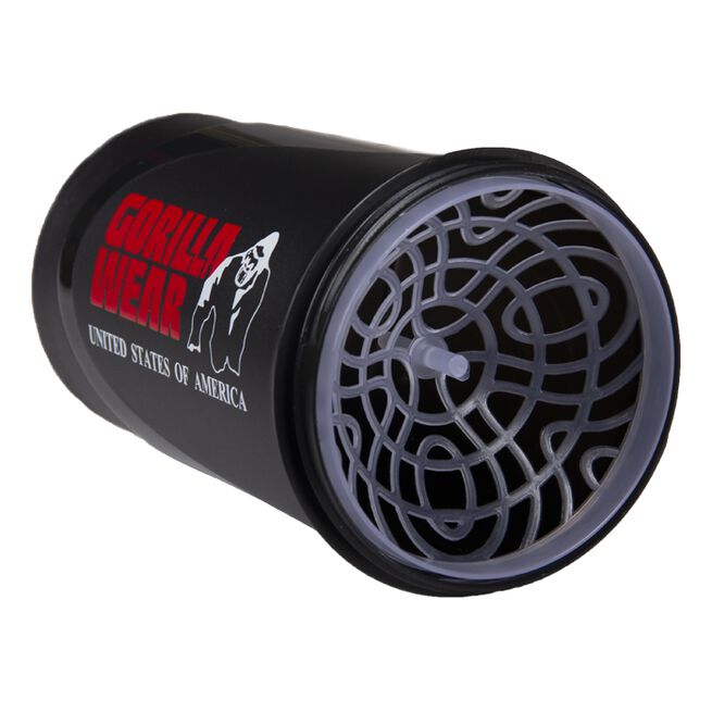 Gorilla Wear Wave Shaker Svart/Rød 600 ml