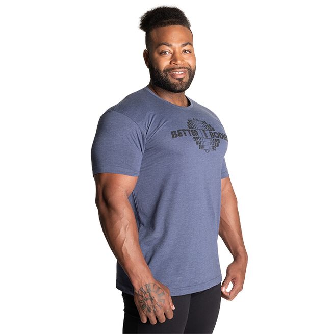 Recruit Tee, Sky Blue Melange